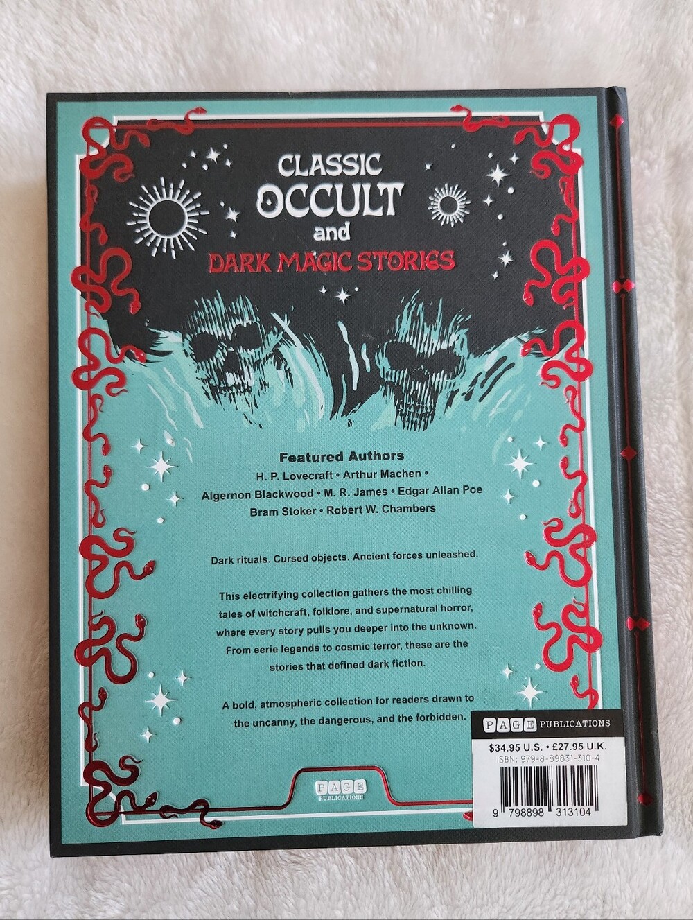 Classic Occult & Dark Magic Stories Hardcover Poe Lovecraft Gothic Anthology NWT - Picture 2 of 13
